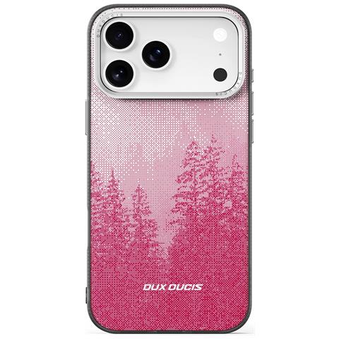 Cover per iPhone 17 Pro Max - TPU+PC+Pelle /PU, Rosso, MagSafe - Foto 4