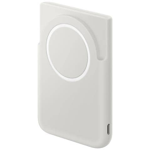 Powerbank Magsafe 5000mah Compatibile Ricarica Wireless 15w Con Supporto Integrato, Grigio - Foto 2