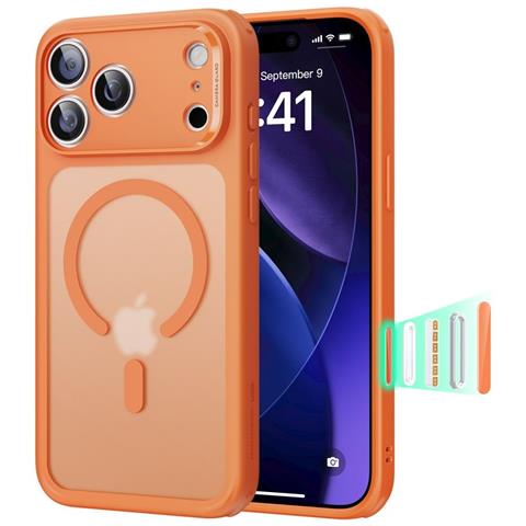 Custodia Trasparente Arancione Esr Per Iphone 17 Pro Max - Foto 1