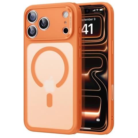 Custodia Trasparente Arancione Esr Per Iphone 17 Pro Max - Foto 2