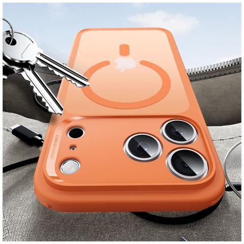 Custodia Trasparente Arancione Esr Per Iphone 17 Pro Max - Foto 6
