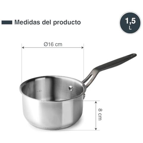 47216 - Padella Origin, acciaio inox 18/10, manico in acciaio inox con rivestimento PVD - Foto 2