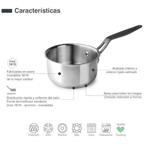 47216 - Padella Origin, acciaio inox 18/10, manico in acciaio inox con rivestimento PVD - Foto 3
