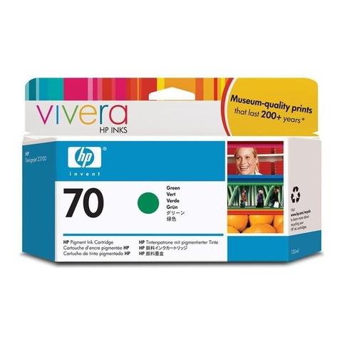 C9457a Cartuccia Ink Originale 70 Verde per HP DesignJet Z3200 - Foto 5