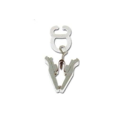 Scivolante In Nylon Con Pinza Di Plastica Girevole - 20pz - Foto 1
