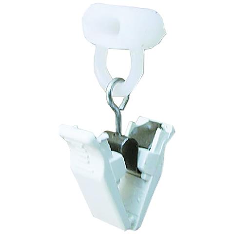 Scivolante In Nylon Con Pinza Di Plastica Girevole - 20pz - Foto 2