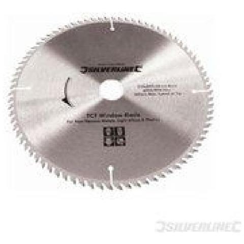 598444 Lama Tct Per Finestre In Pvc 80 Denti 250 X 30 Mm - Anelli Di Riduzione 25, 20, 16 Mm - Foto 2