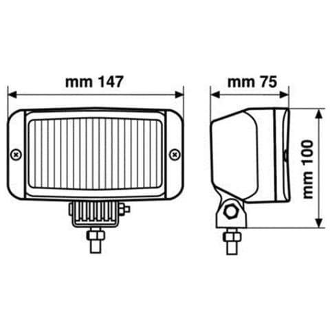 Fari Supplementari Int Auto Faro Profondita Luce Bianca 12v-h3-55w - Foto 2