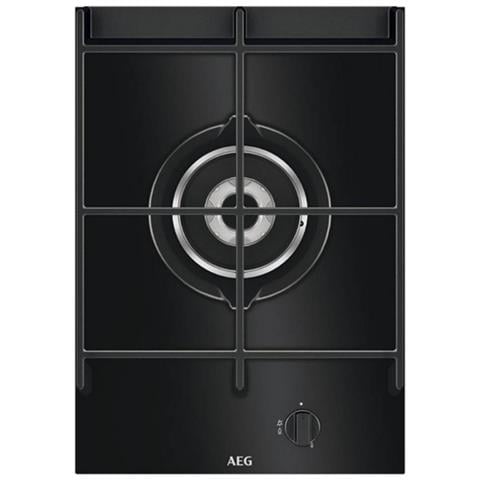 AEG Tavolo A Gas Domino 36cm 1 Bruciatore 4500w Nero - Hc411521gb