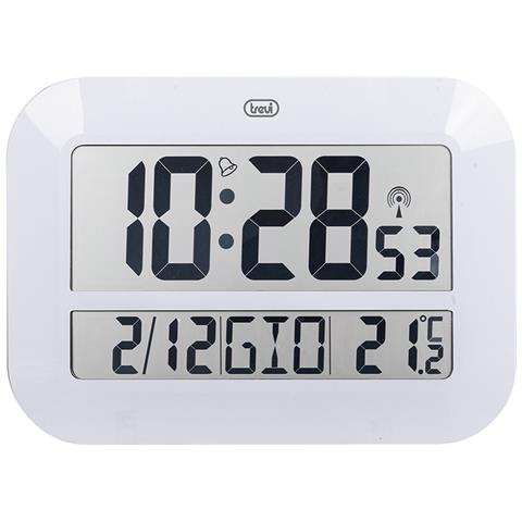 Orologio Digitale Da Parete Radiocontrollato Om 3540 D Bianco - Foto 2