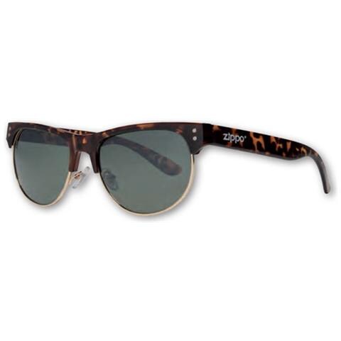 Occhiali Da Sole Zippo Uomo Donna Unisex Montatura Tartarugata Ob16-02 - Foto 1