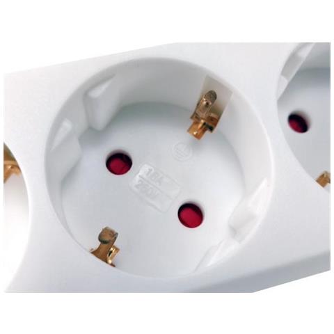 245554 Prolunghe E Multiple 1,8 M 5 Presa (e) Ac Interno Bianco - Foto 3