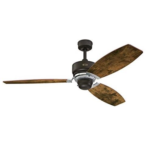Ventilatore Da Soffitto Per Interni 58 W, Bronzo Stagionato - Foto 2