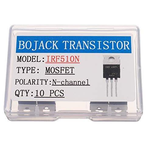 Irf510 Mosfet Transistor Irf510n 5.6a 100v N-channel Mosfet Di Potenza To-220ab (confezione Da 10 Pezzi)  - Foto 1