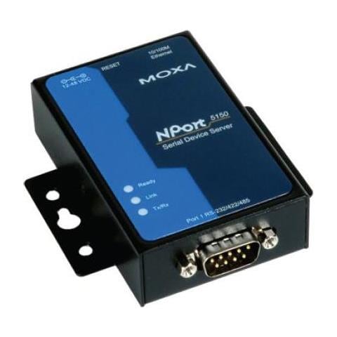 Server Porta Seriale Moxa Nport, 1xrs-232/422/485, Db9 Ha - Foto 1