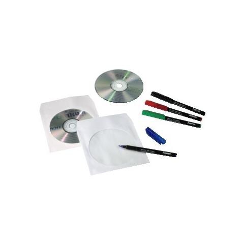 00062672 Custodia a tasca 1dischi Bianco custodia CD / DVD - Foto 1