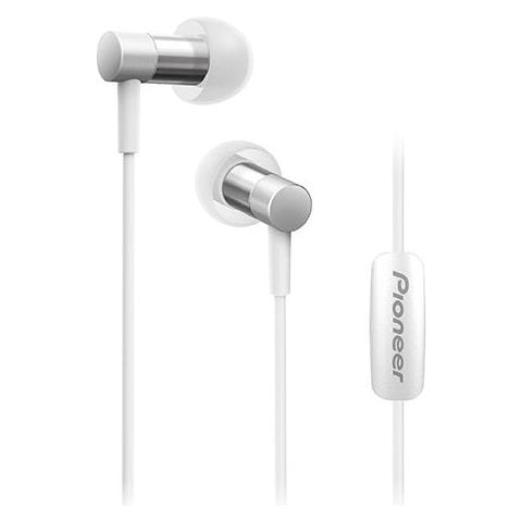 SE-CH3T (S) Cuffie Hi-Res Audio In-Ear (corpo in alluminio, pannello di controllo, microfono, comfort leggero e compatto, per iPhone, smartphone Android, design minimalista) Argento - Foto 2