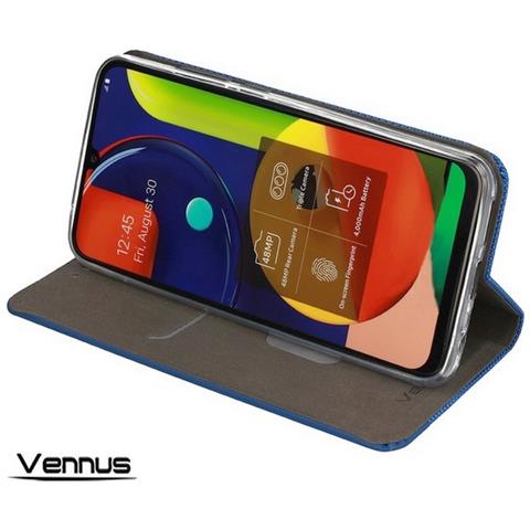 Custodia Book Orizzontale Sensitive Case Per Xiaomi Redmi Note 10 Pro - Max Blu - Foto 5