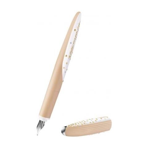 Pure Glam Penna Stilografica Oro, Bianco Cartridge Filling System 1 Pezzo (i) - Foto 2