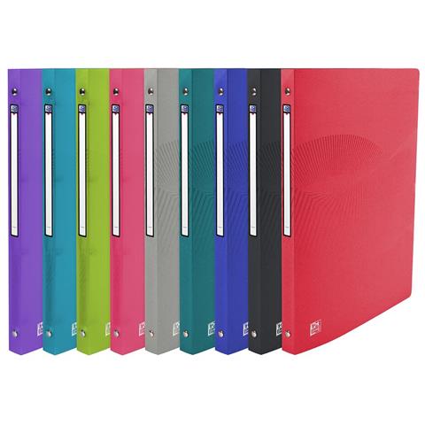 400105146 raccoglitore ad anelli A4 Nero, Blu, Verde, Grigio, Rosa, Viola, Rosso, Turchese - Foto 1