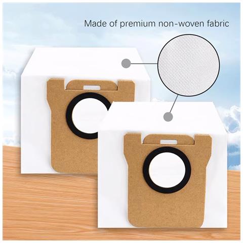 Sacchetti Per Aspirapolvere Confezione Da 6 Xiaomi Mijia Omni / X10 Plus / Dreame S10 Pro / Dreame L10s Ultra - Foto 5