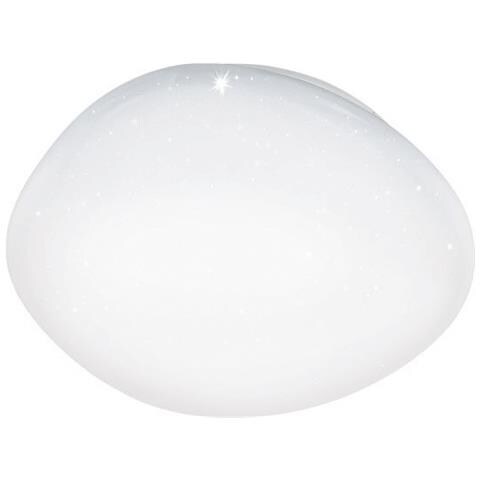 Lampada Soffitto Bombata Sileras-z Led Dimmer Bianco Effetto Cristallo Eglo - Foto 1