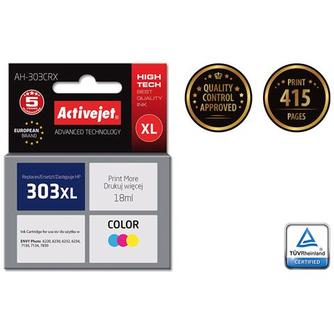 AH-303CRX cartuccia d'inchiostro 1 pz Compatibile Resa elevata (XL) Ciano, Magenta, Giallo - Foto 2