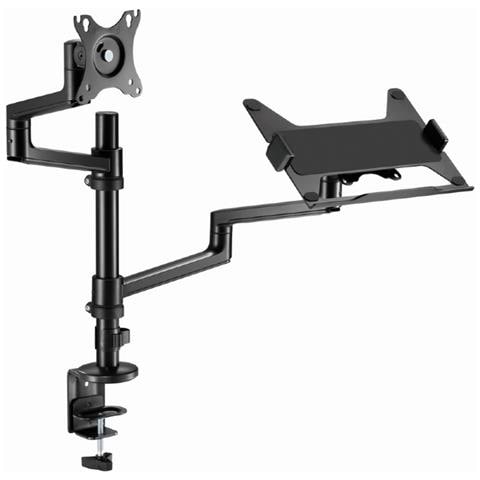 MA-DA-04 supporto da tavolo per Tv a schermo piatto 81,3 cm (32") Nero Scrivania - Foto 1