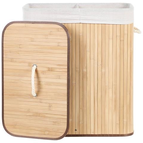 Cesta Legno Di Bambù Chiaro 60 Cm Kandy - Foto 7