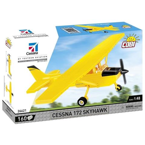 -cessna 172 Skyhawk-giallo (26621) - Foto 1