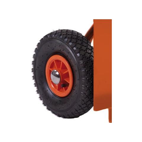 Carrello Due Ruote In Acciaio Portapacchi Portasacchi 200 Kg Brixo Basic Plus - Foto 2