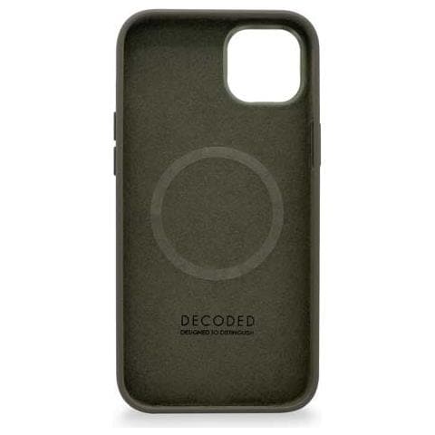 Cover Per Iphone 14 Plus Magsafe In Silicone Antimicrobica, Verde Scuro - Foto 2