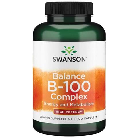 Complesso Di Vitamina B-100 100 Capsule Swanson Health Products - Foto 1