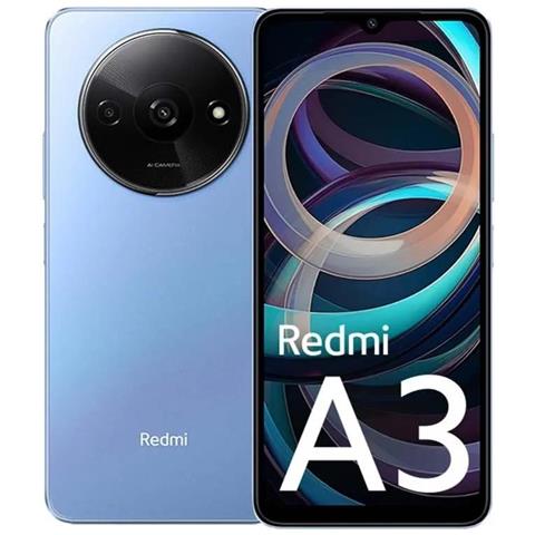 Redmi A3 4G 64GB 3GB Ram Display 6.7" LCD IPS Slot Nano SD Dual Sim Fotocamera 8 Mpx Android 14 Star Blue Tim - Foto 1