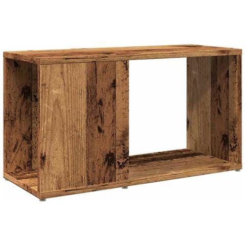 Mobile Porta Tv Legno Antico 60x24x32 Cm In Truciolato - Foto 2