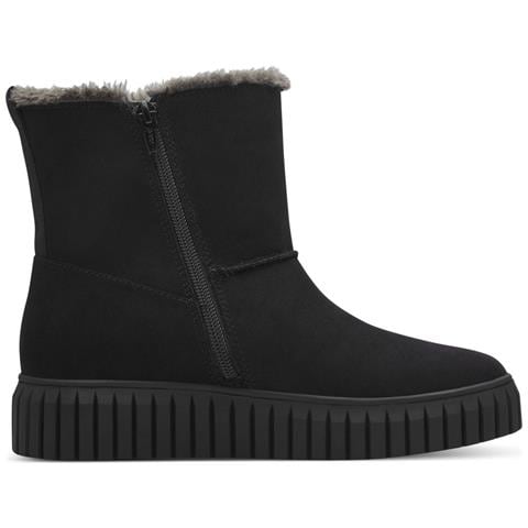Black Casual Closed Booties Stivaletti Tessile Scarpe Donna Nero Eu 37, 5-26418-41 001 - Foto 3