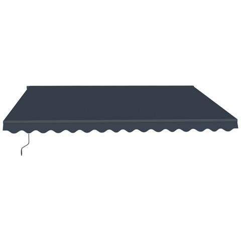Tenda Da Sole 4x3m - - Vecchio - Retrattile - Idrorepellente - Grigio - Tessuto Premium 320m² - Anti-uv - Superficie Coperta 12m² - Grigio - Foto 2