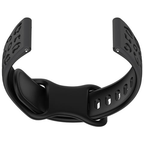 Cinturino Per Orologio Bicolore In Silicone Per Huawei Gt4/5, Samsung, Garmin Grey+black 22 Mm - Foto 1