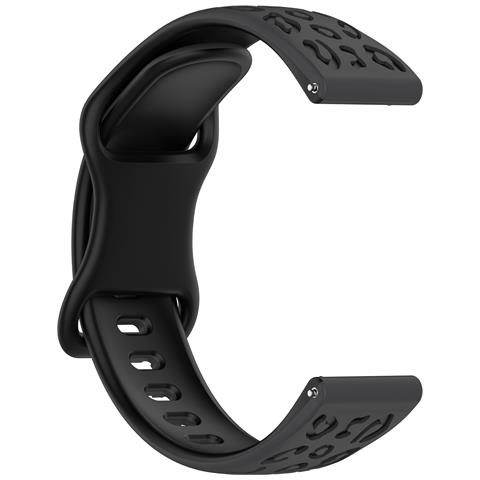 Cinturino Per Orologio Bicolore In Silicone Per Huawei Gt4/5, Samsung, Garmin Grey+black 22 Mm - Foto 2