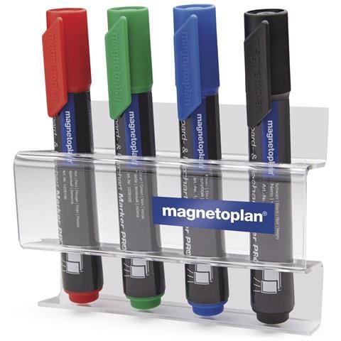 16712 accessorio board Vaschetta portapenne per lavagna bianca - Foto 2