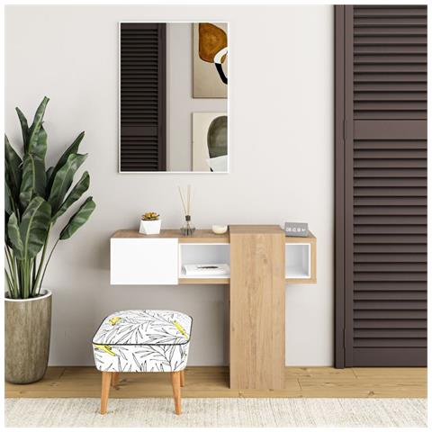 Ingresso Efes Rovere Bianco Con Specchio - Foto 1