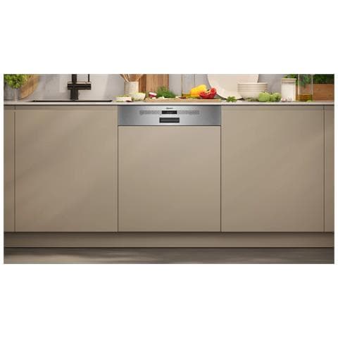 Lavastoviglie S145EAS16E da Incasso a Scomparsa Parziale Capacità 13 Coperti Classe A Colore Accaio Inox - Foto 9