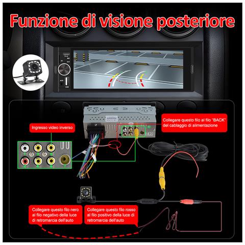 Autoradio 1 Din Con Schermo Wireless Carplay E Android Auto - Foto 6