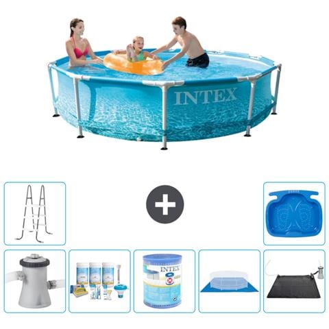 Piscina Fuori Terra - In Giro - 305x76 Cm - Blu - Include Accessori Coordinati A1359 - Foto 1