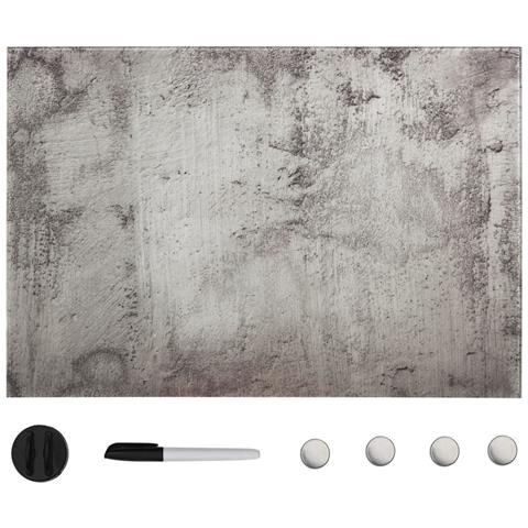 Lusso Casadino -  Lavagna Magnetica A Parete In Vetro 60x40 Cm - Foto 2