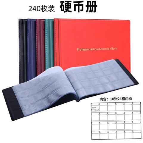 Album Per La Collezione Di Francobolli - Design Verticale A 120 Tasche Red - Foto 2