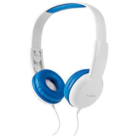 HPWD4200BU cuffia e auricolare Cuffie Cablato A Padiglione MUSICA Blu, Bianco - Foto 2