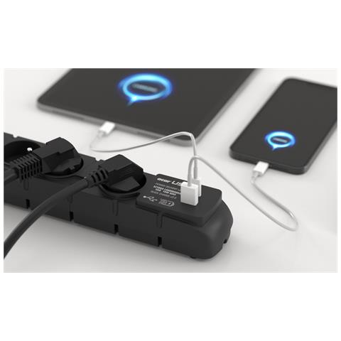 W2436 protezione da sovraccarico Nero 6 presa (e) AC 230 V 1,5 m - Foto 2