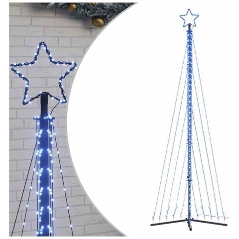 Albero di Natale a LED 495 LED Blu 300,5 cm - Foto 1