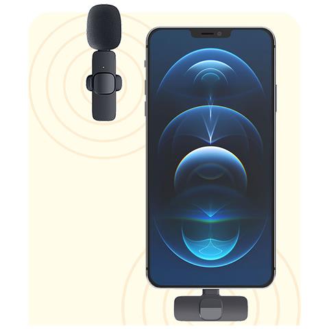 Microfono Doppio A Spilla Wireless - Type-c Per Registrazione E Live - Foto 4